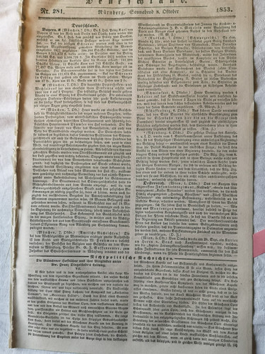 1853 nürnberg 281 - rk/,