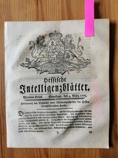 1775 Zeitung 9 Bergbau