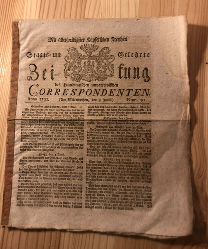 Staats und gelehrte zeitung - und,