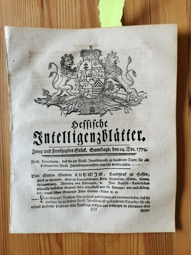 1775 zeitung silberbergwerk - 1775, 2