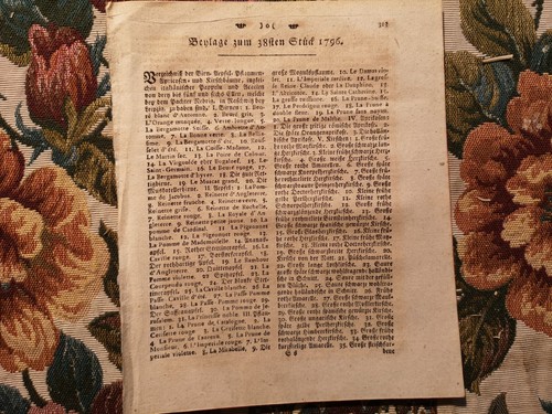 1796 leipzig zeit beilage - 1796,
