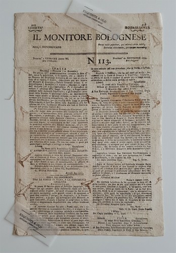 1797 monitore bolognese n - il,